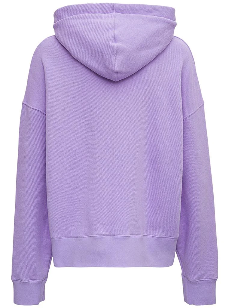 商品Palm Angels|Lilac Cotton Hoodie with front Palm Logo,价格¥4779,第2张图片详细描述