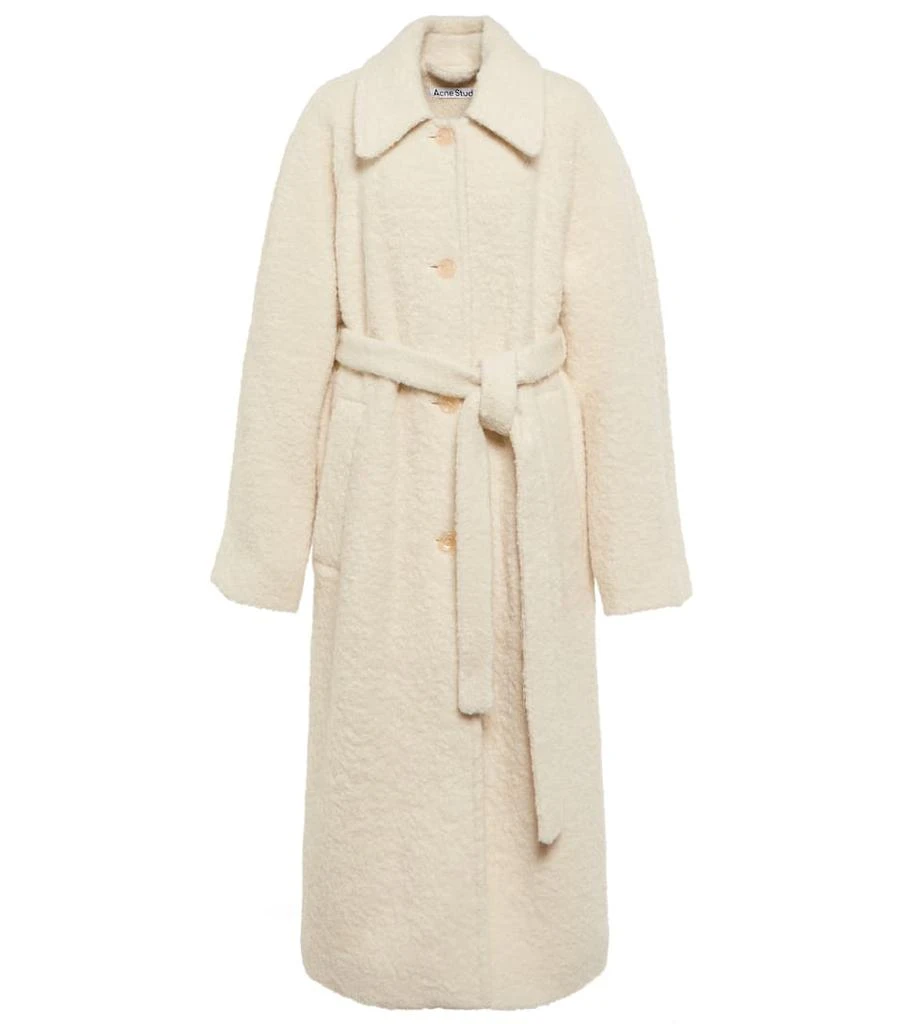 商品Acne Studios|Alpaca wool-blend belted coat,价格¥9681,第1张图片