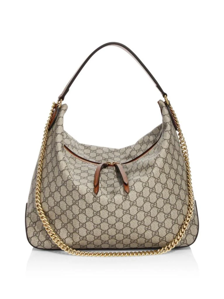 商品Gucci|GG Supreme Large Hobo Bag,价格¥11172,第1张图片