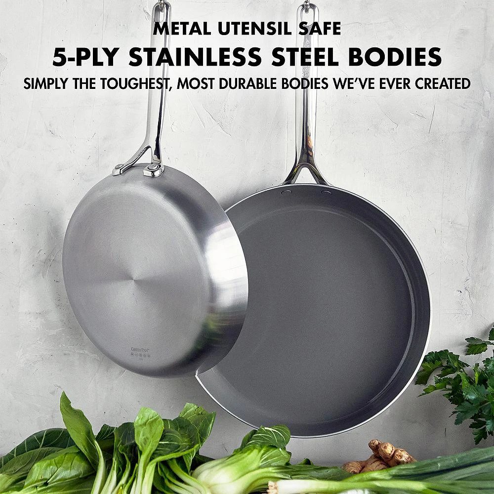 GP5 Stainless Steel 9.5" & 11" Frypan Set 商品