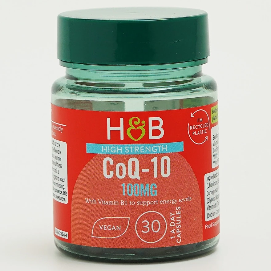 商品[国内直发] Holland Barrett|HOLLAND&BARRETT  高效辅酶Q10 100MG 30粒,价格¥536,第1张图片