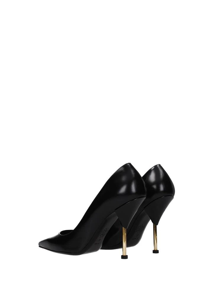 商品Alexander McQueen|Pumps Leather Black,价格¥2163,第4张图片详细描述