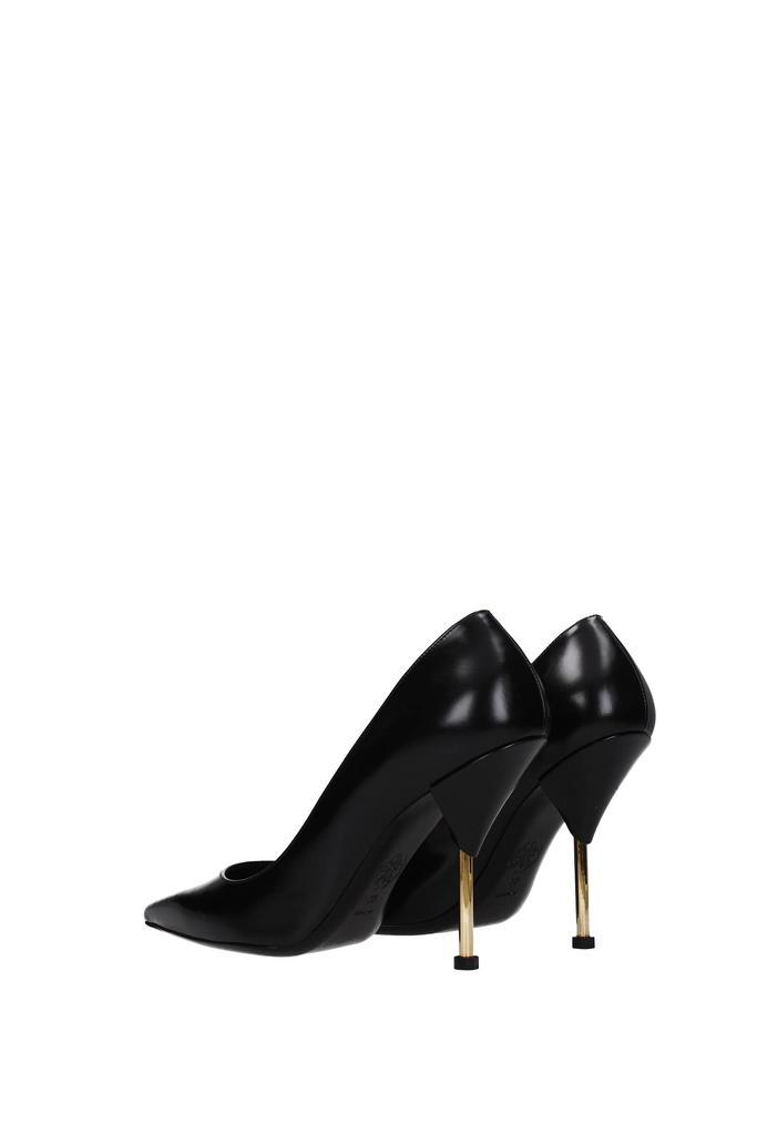 商品Alexander McQueen|Pumps Leather Black,价格¥2115,第6张图片详细描述