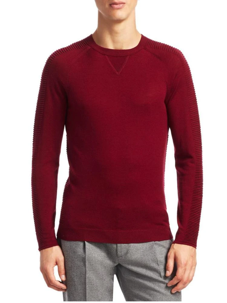 商品Saks Fifth Avenue|MODERN Rib Detail Crewneck Sweater,价格¥417,第1张图片