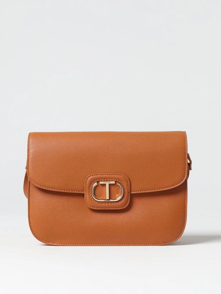 商品TWINSET|Twinset bag in micro grained synthetic leather,价格¥925,第1张图片