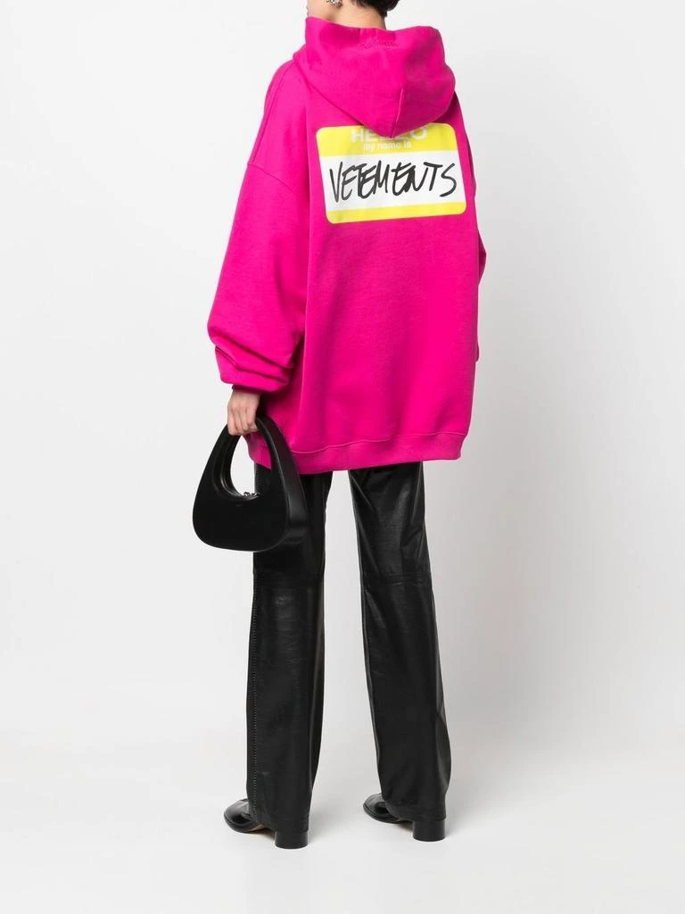 商品Vetements|My name is vetements hoodie,价格¥2531,第3张图片详细描述