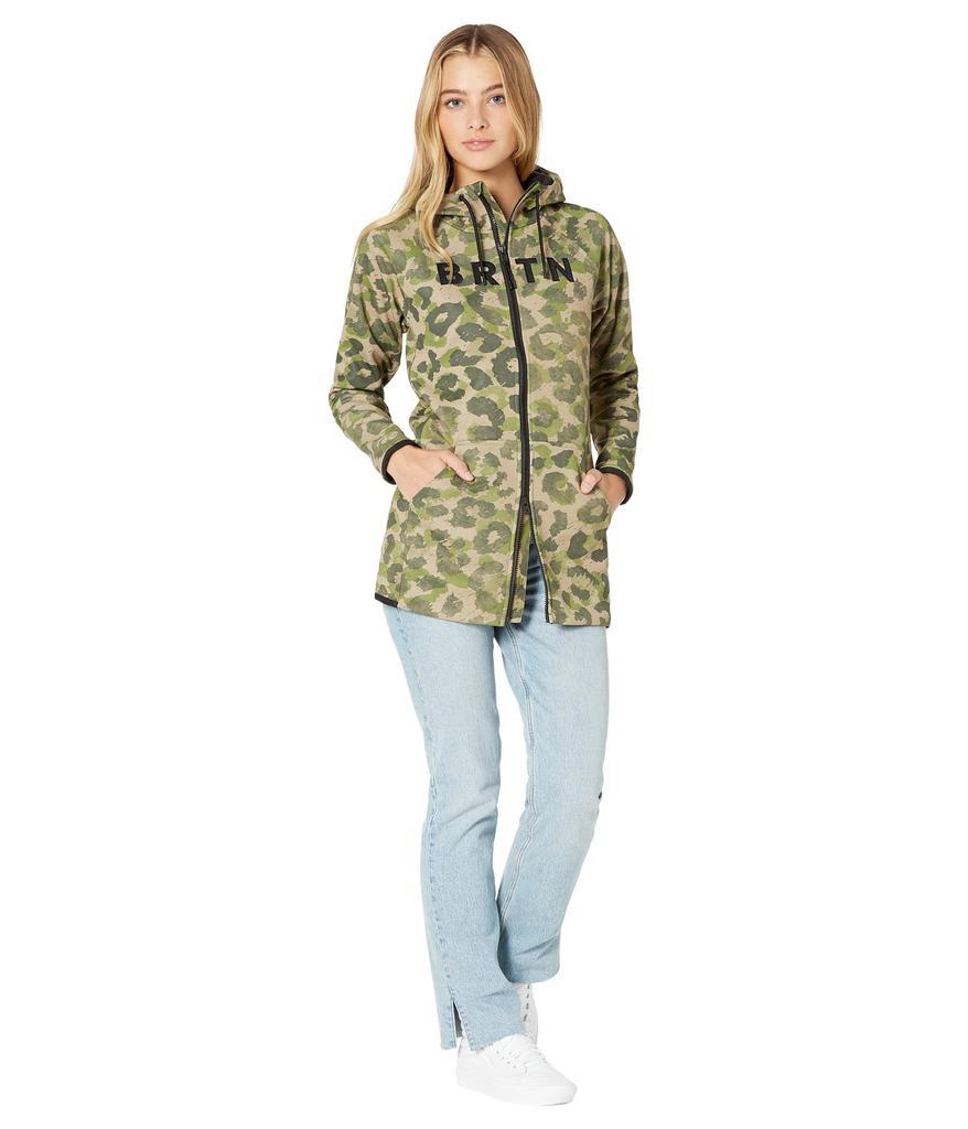 商品Burton|Crown Weatherproof Long Full Zip Fleece,价格¥744,第6张图片详细描述