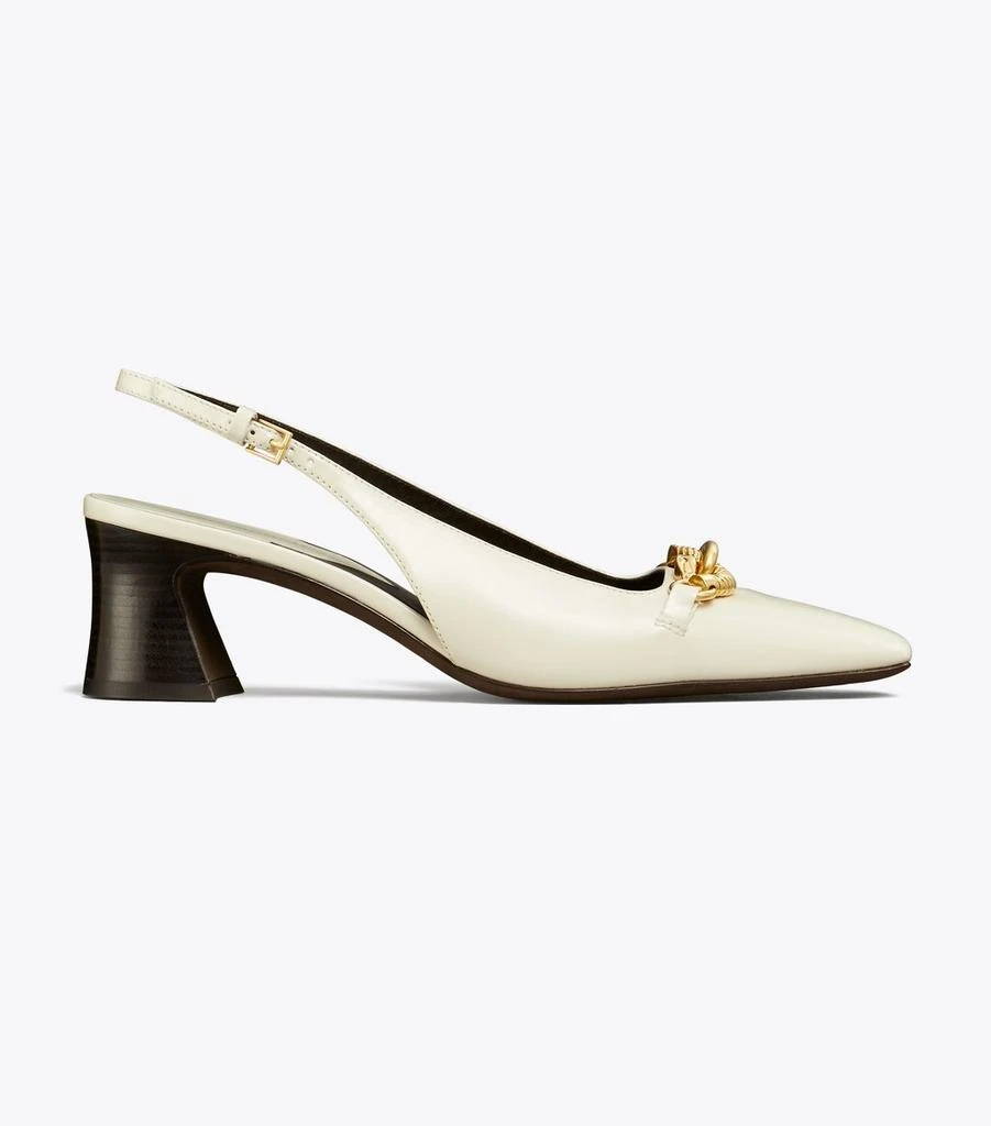 商品Tory Burch|Jessa Heeled Slingback,价格¥1902,第3张图片详细描述