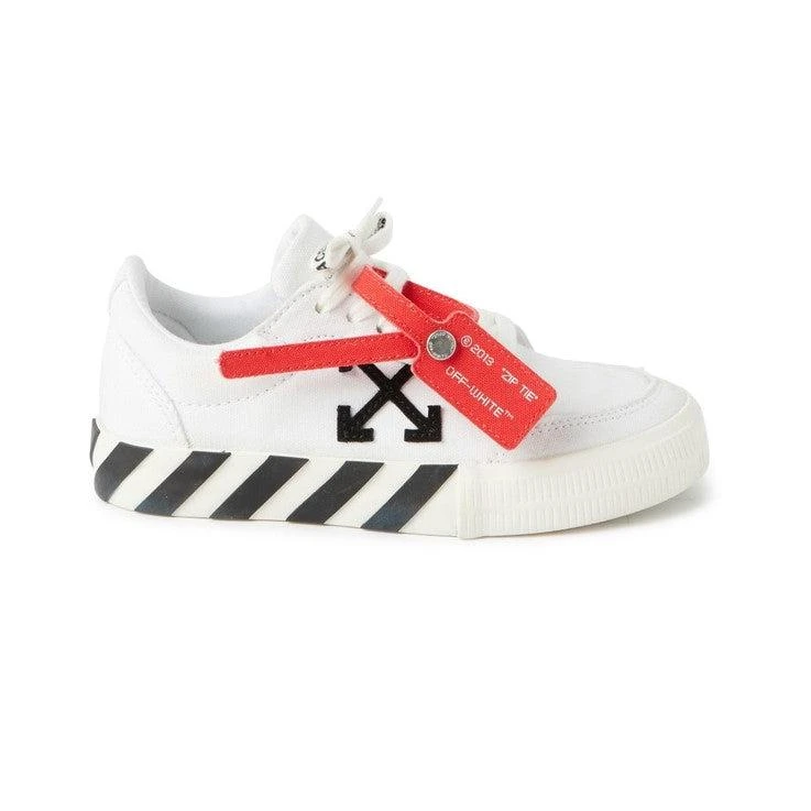 商品Off-White|White Full-Grain Leather Sneakers,价格¥1393,第1张图片