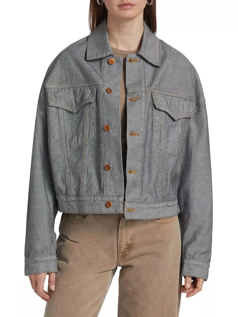 商品SLVRLAKE|Detroit Denim Trucker Jacket,价格¥3442,第3张图片详细描述