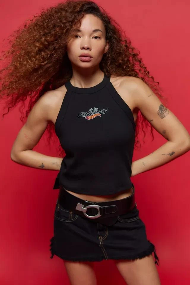 商品GUESS JEANS|GUESS ORIGINALS X Hot Wheels Embroidered Tank Top,价格¥113,第2张图片详细描述