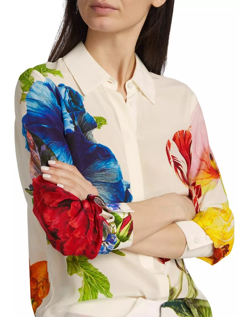 Willa Floral Silk Blouse 商品