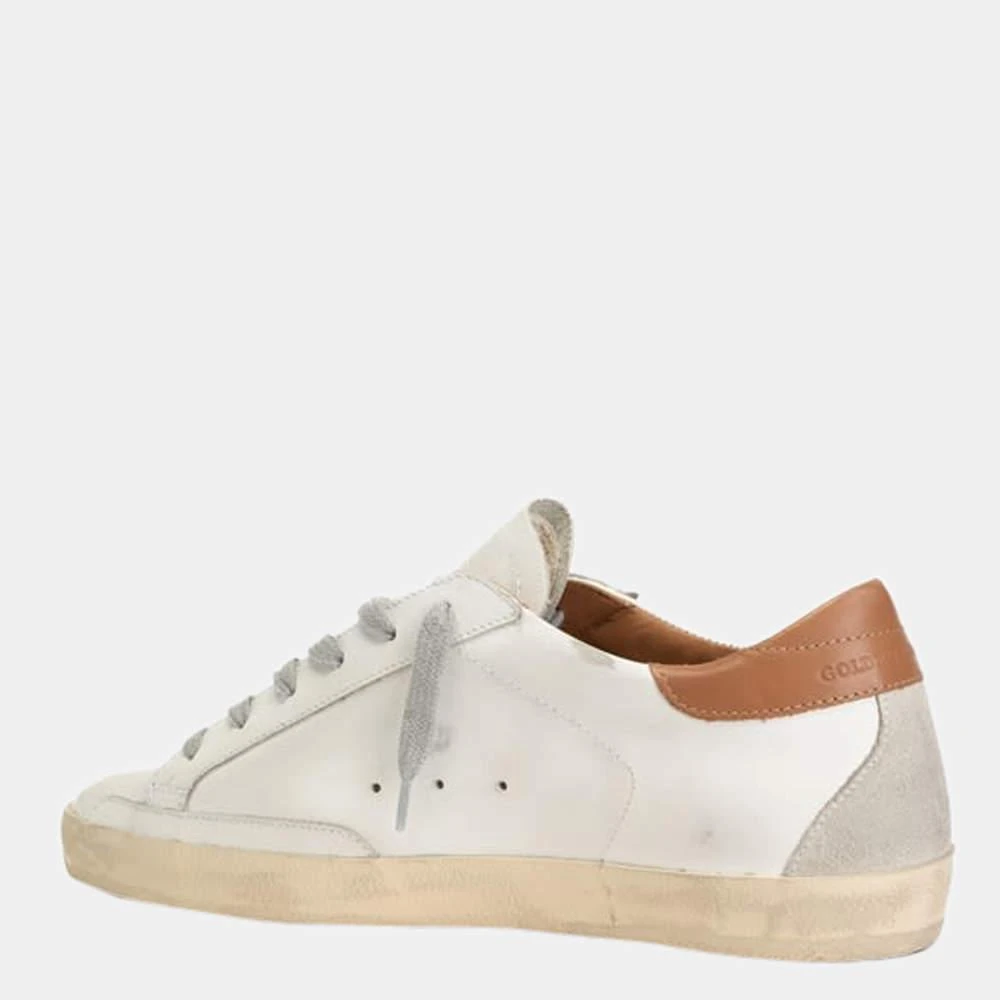 商品Golden Goose|Golden Goose white/brown Super-star Sneaker  Size EU 42,价格¥3425,第3张图片详细描述