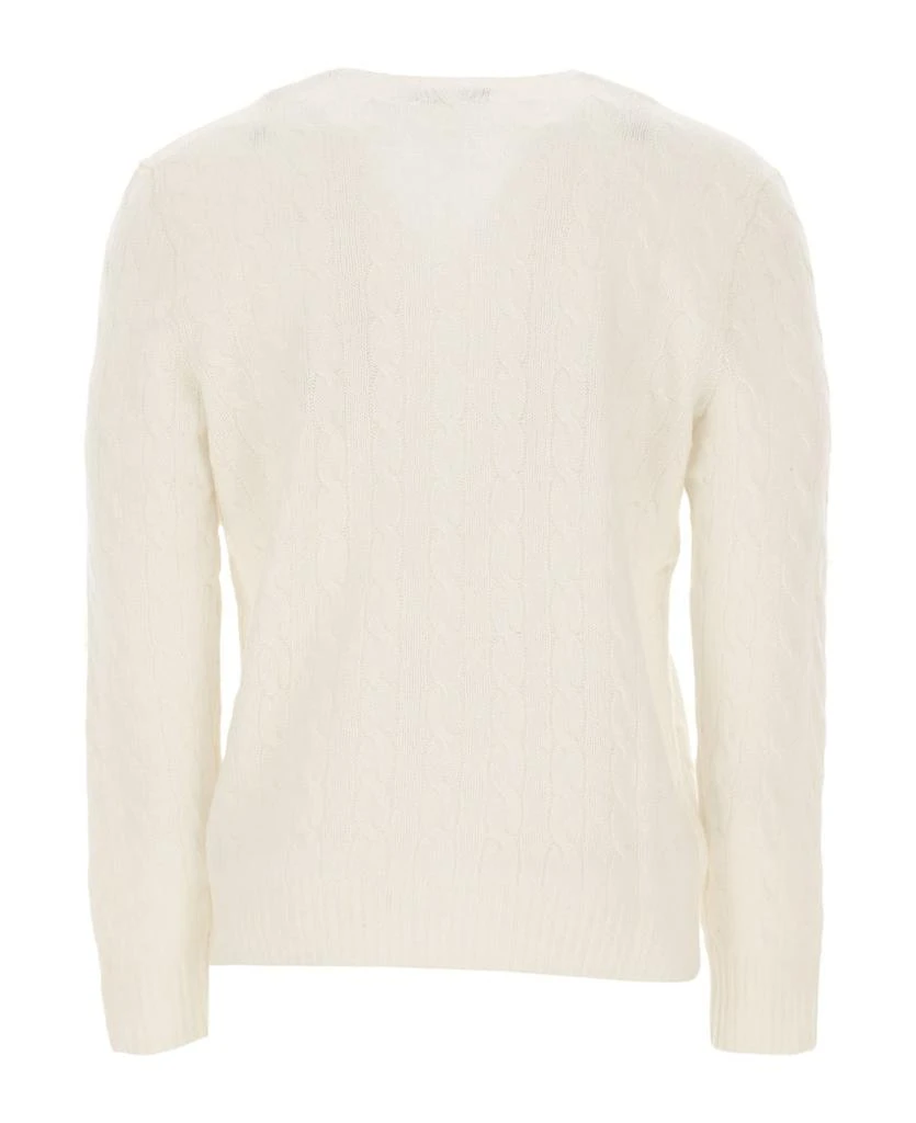 商品Ralph Lauren|Cream White Wool-cashmere Blend Jumper,价格¥1687,第2张图片详细描述