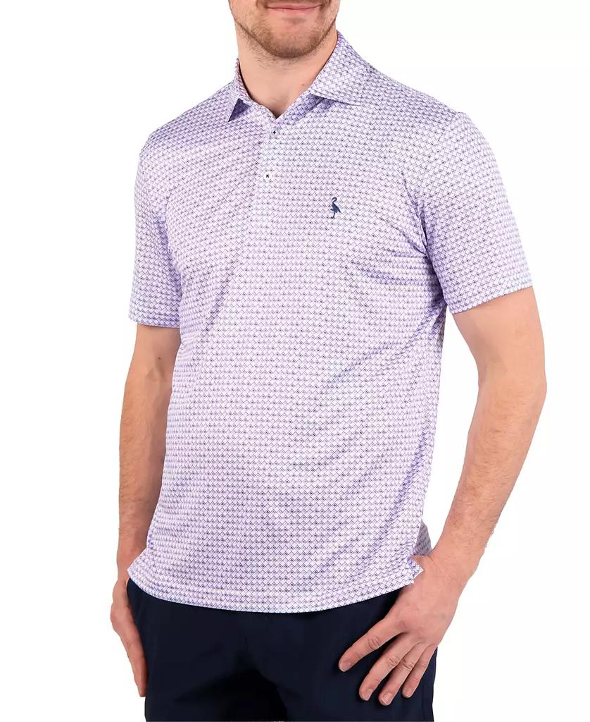 Men's Nested Diamond Printed Performance Polo image 2