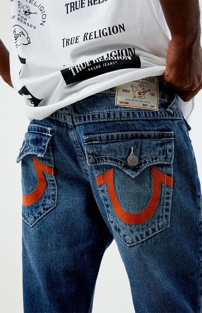 商品True Religion|Ricky Straight Flap Logo Jeans,价格¥849,第1张图片详细描述