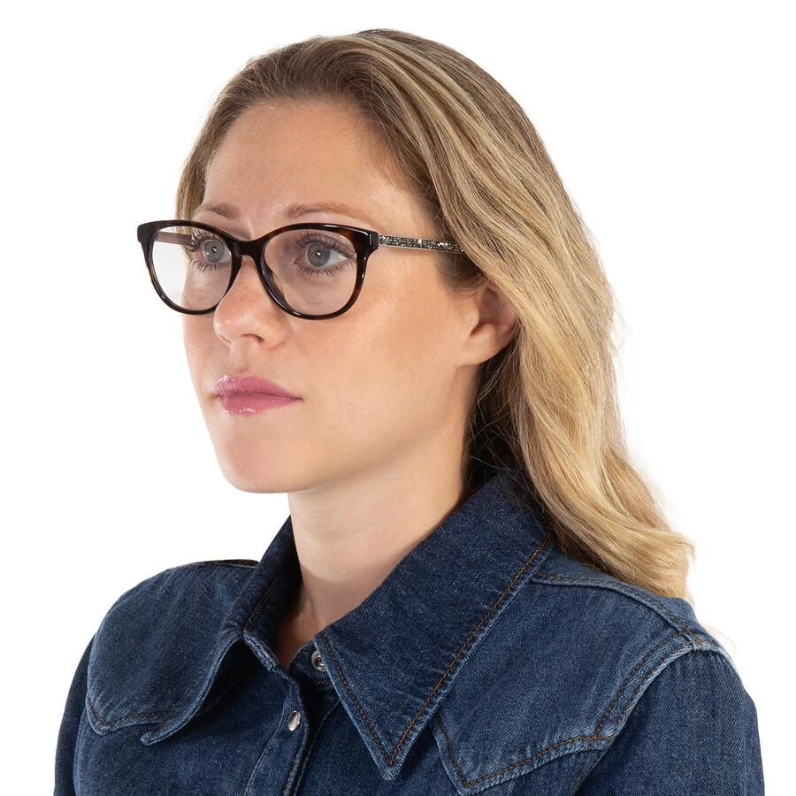 商品Jimmy Choo|Demo Oval Ladies Eyeglasses JC202 0086 52,价格¥422,第2张图片详细描述