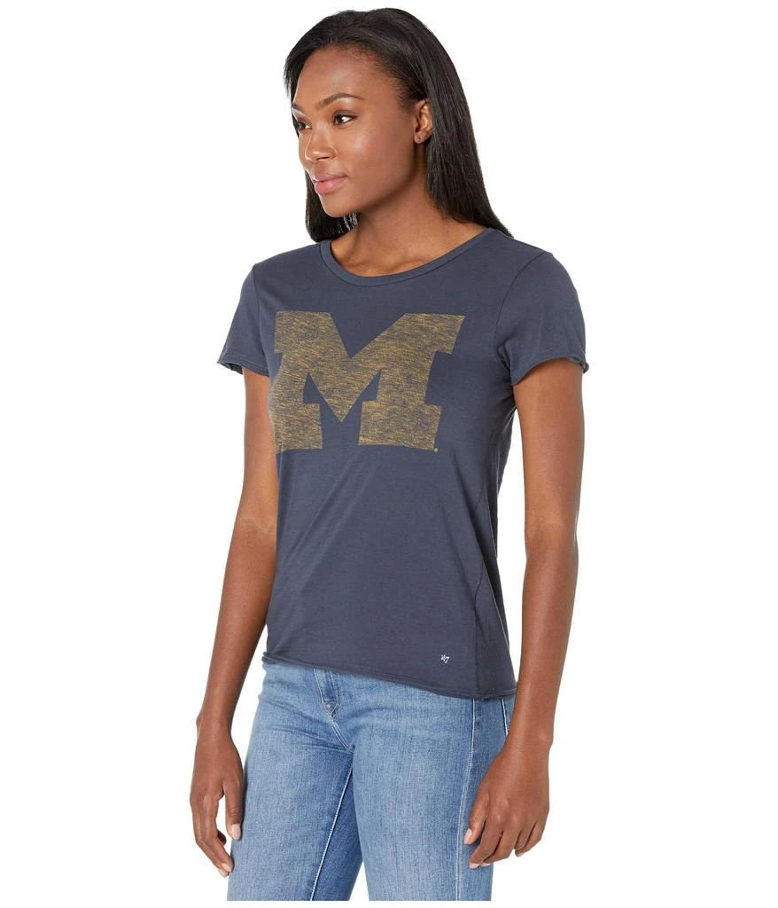 商品'47 College|Michigan Wolverines Fader Letter Tee,价格¥240,第2张图片详细描述