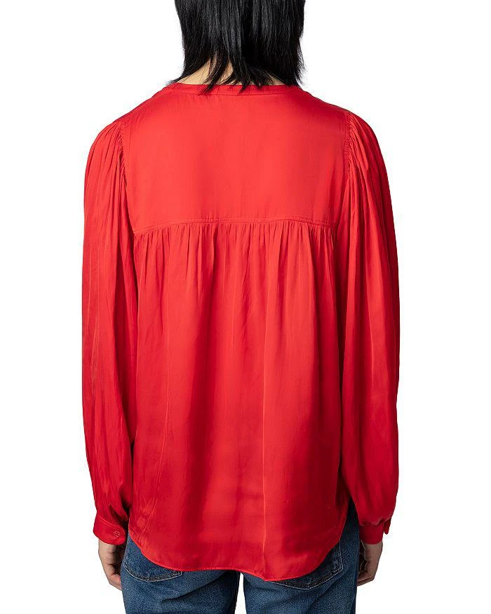 商品Zadig&Voltaire|Tigy Satin Blouse,价格¥1495,第2张图片详细描述