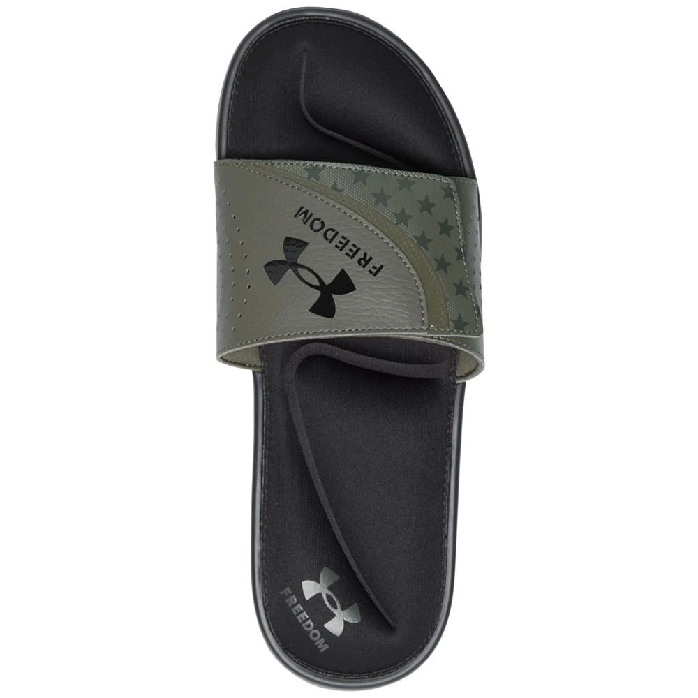 商品Under Armour|Men's Ignite Freedom 2 Slide Sandals from Finish Line,价格¥186,第5张图片详细描述