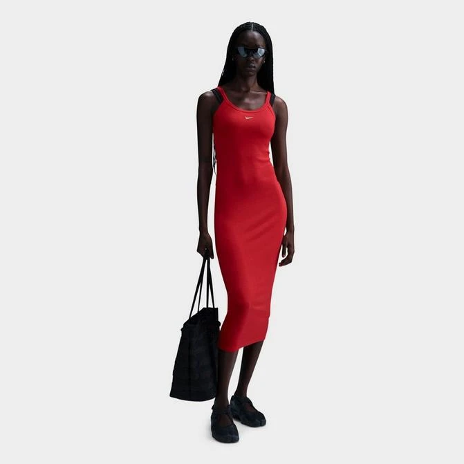 商品NIKE|Women's Nike Sportswear Chill Knit Mini-Rib Tank Dress,价格¥484,第1张图片