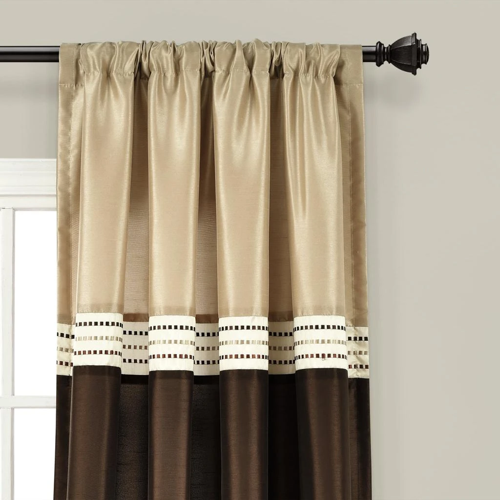 商品Lush Decor|Terra Window Curtain Panel Set,价格¥542,第2张图片详细描述