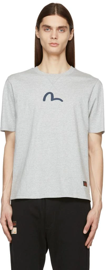 商品Evisu|Grey Seagull T-Shirt,价格¥267,第1张图片