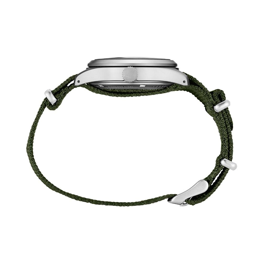 Men's Automatic 5 Sports Green Nylon Strap Watch 43mm商品第2张图片规格展示