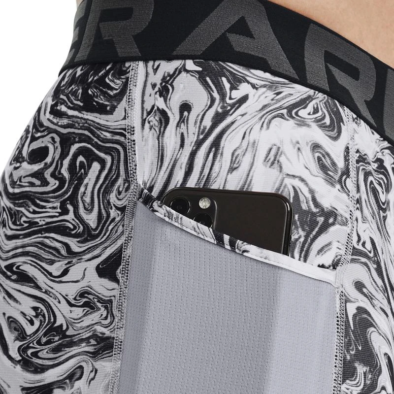 商品Under Armour|Under Armour Heatgear Armour Printed Compression Tights - Men's,价��格¥296,第3张图片详细描述