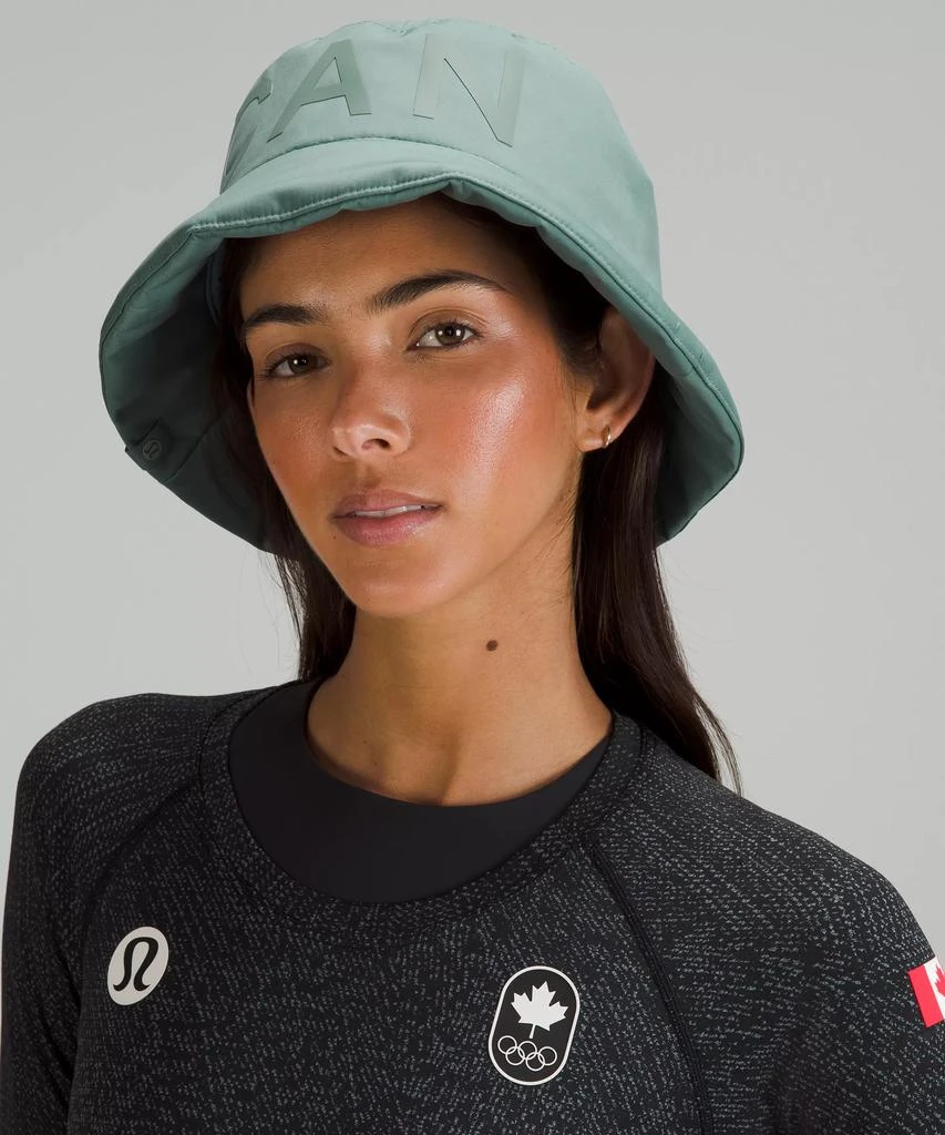 商品Lululemon|Team Canada Both Ways Insulated Bucket Hat *COC Logo,价格¥157,第4张图片详细描述