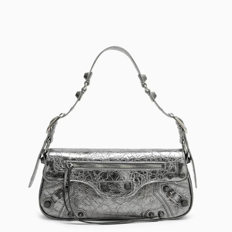 商品Balenciaga|Le Cagole Sling bag small silver,价格¥13128,第1张图片