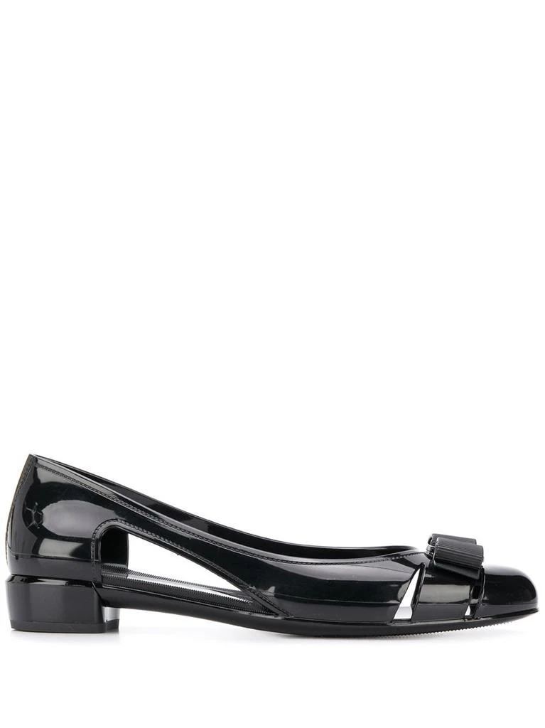 商品Salvatore Ferragamo|SALVATORE FERRAGAMO - Jelly Ballets Flats,价格¥2041,第1张图片