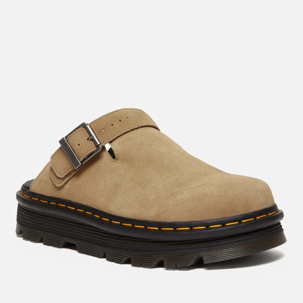 商品Dr. Martens|Dr. Martens Men's Zebzag Suede Mules,价格¥656,第2张图片详细描述