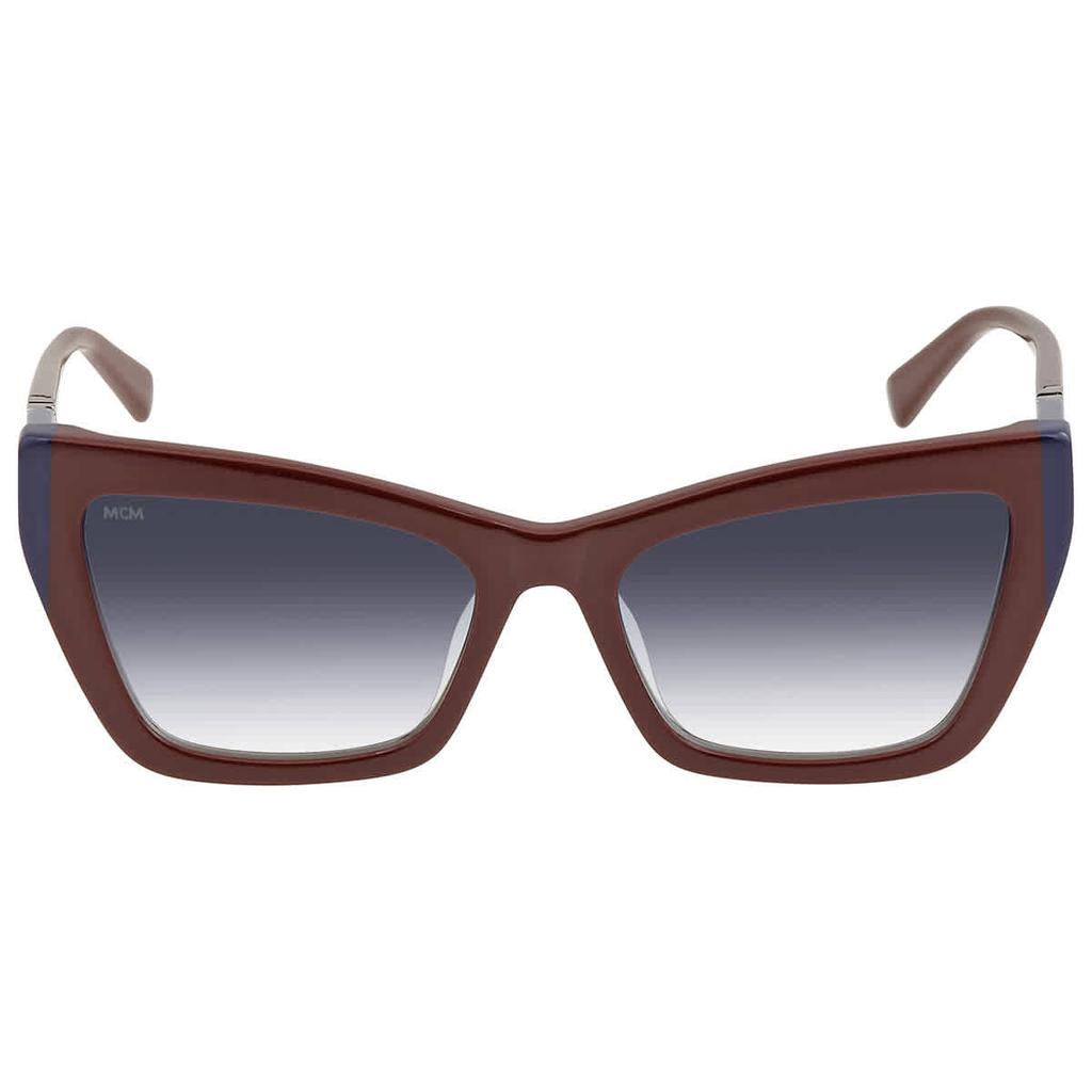 Blue Gradient Cat Eye Ladies Sunglasses MCM722SLB 607 54商品第2张图片规格展示