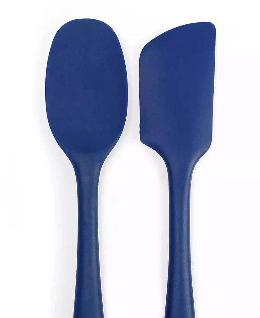 Silicone Coated Steel 11" x 2.25" Ela Series Blue Spoon 商品