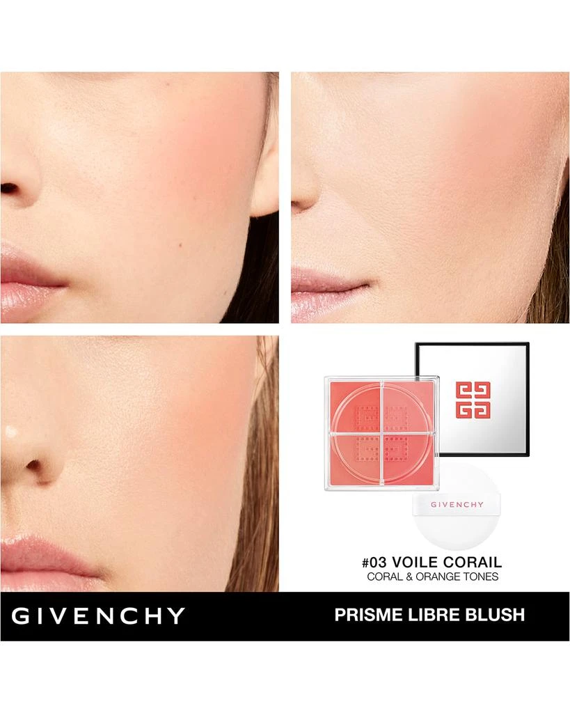 商品Givenchy|Prisme Libre Loose Powder Blush, 12h Radiance, 1.8 oz.,价格¥365,第3张图片详细描述