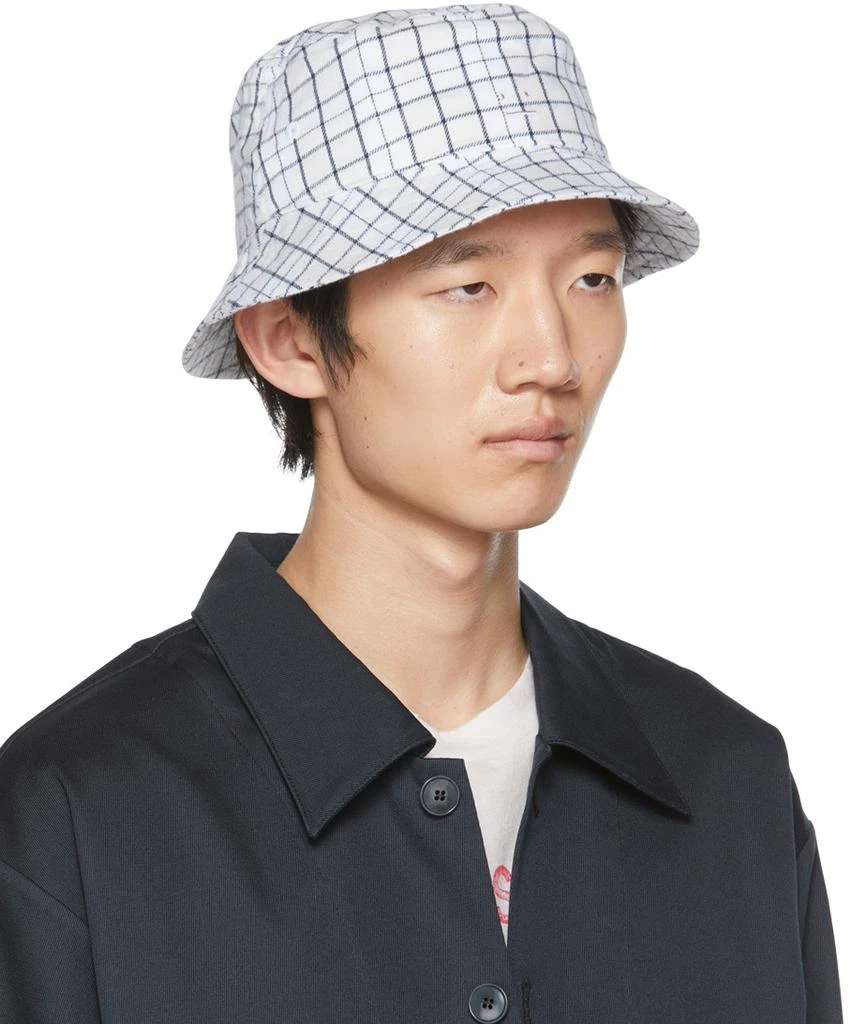 商品Acne Studios|White Flannel Bucket Hat,价格¥347,第2张图片详细描述