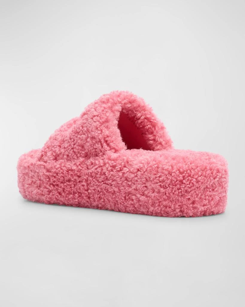 商品Balenciaga|Furry Platform Sandals,价格¥6795,第4张图片详细描述