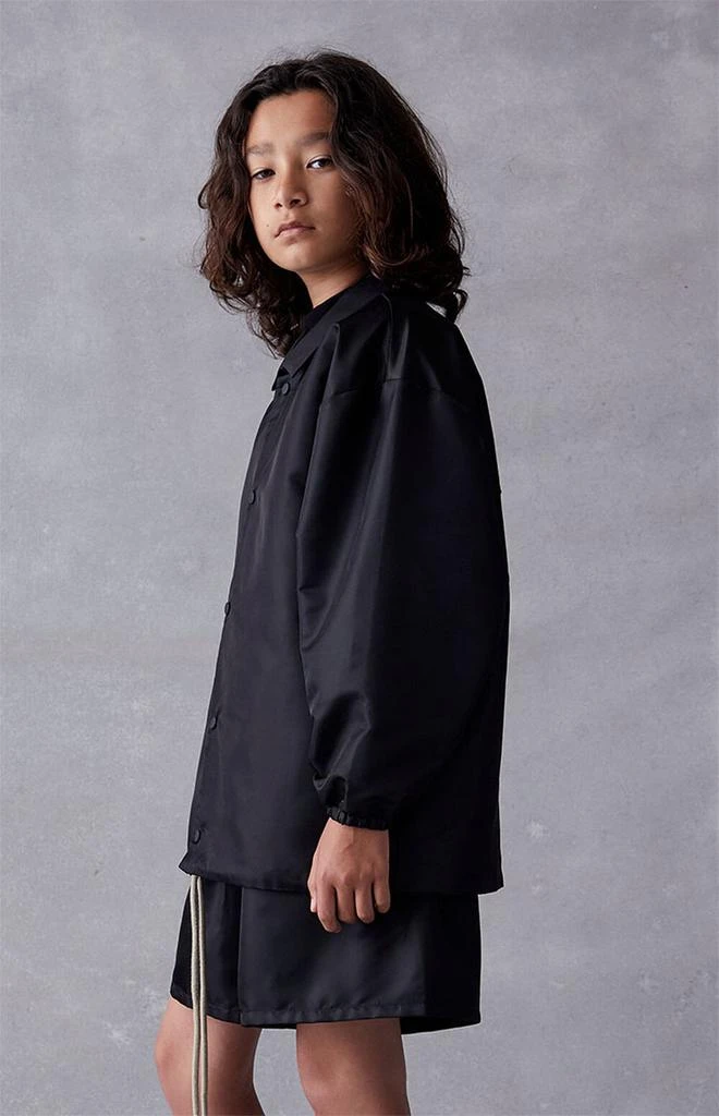 商品Essentials|Essentials Jet Black Coach Jacket,价格¥1030,第3张图片详细描述