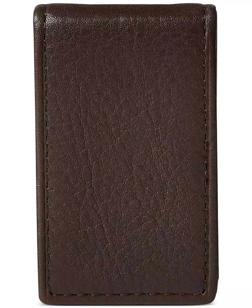 商品Ralph Lauren|Men's Pebbled Leather Money Clip,价格¥418,第3张图片详细描述