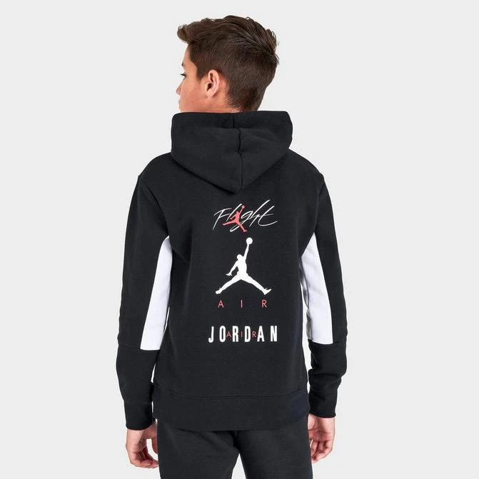 商品Jordan|Boys' Jordan Jumpman Triple Threat Hoodie,价格¥150,第1张图片