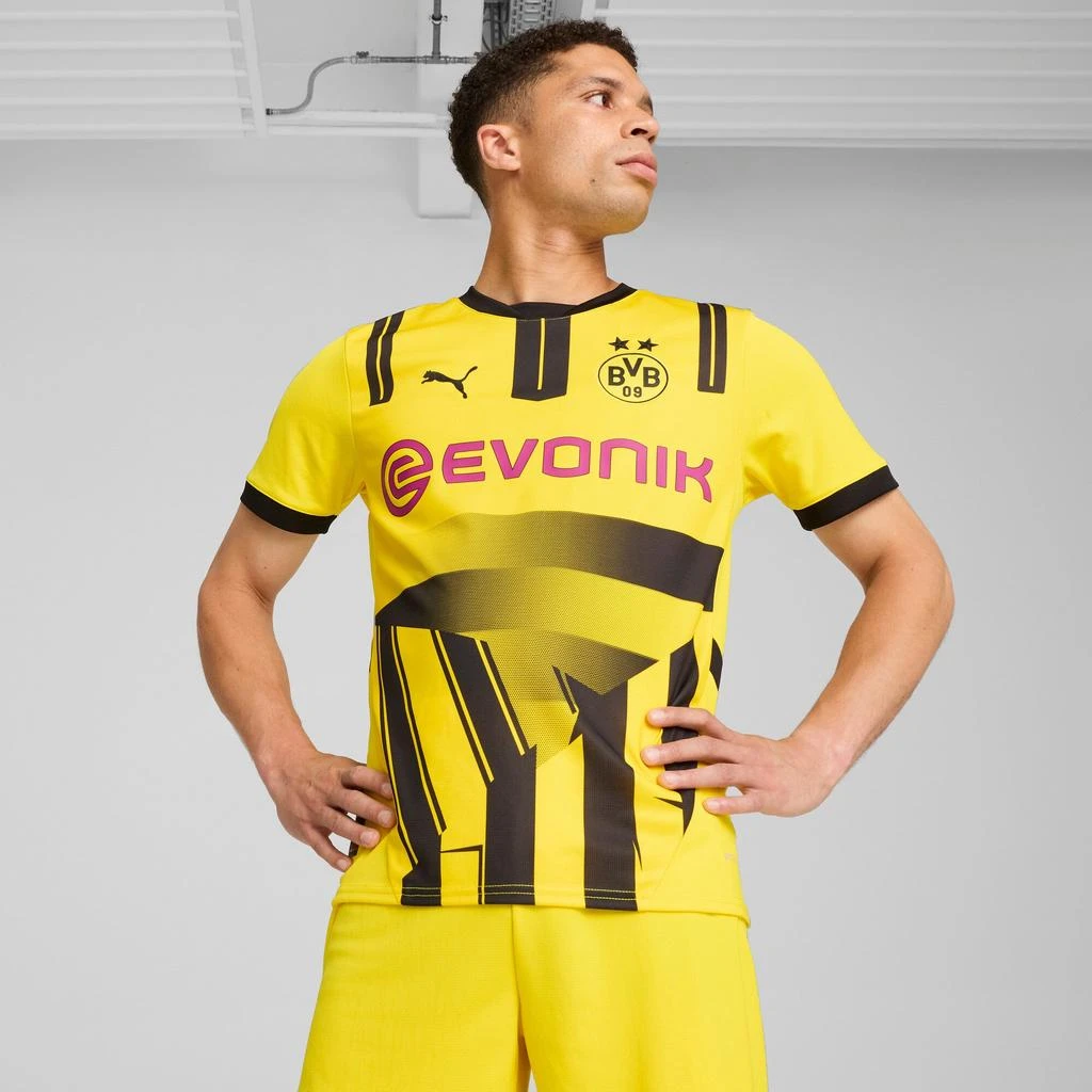 商品Puma|PUMA Men's Borussia Dortmund 24/25 Cup Replica Soccer Jersey,价格¥512,第3张图片详细描述