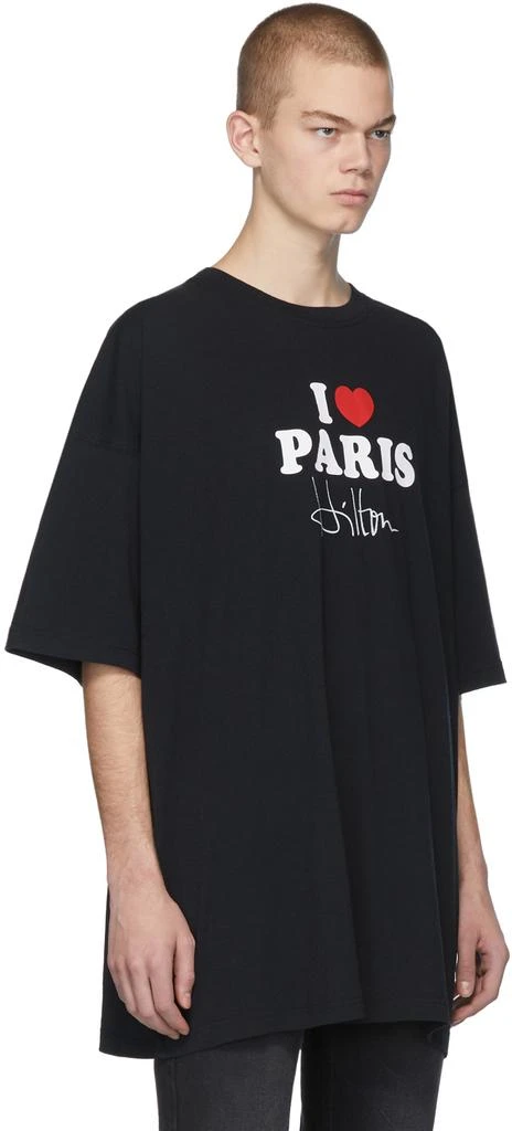 商品Vetements|SSENSE Exclusive Black 'I Love Paris' 独家款T恤,价格¥2267,第2张图片详细描述
