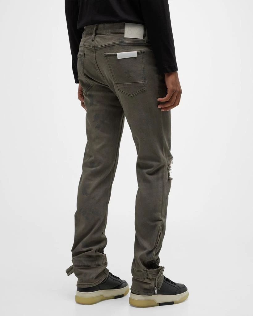 商品Hudson|Men's Jack Distressed Flare Jeans,价格¥826,第4张图片详细描述