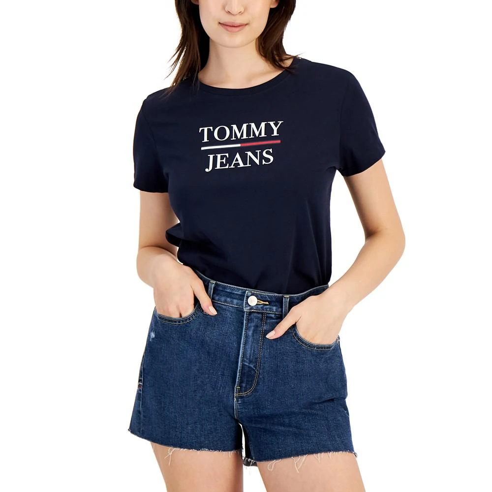 商品Tommy Jeans|Women's Cotton Logo T-Shirt,价格¥175,第1张图片