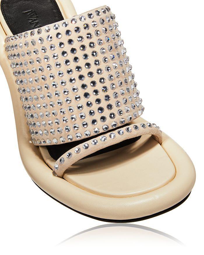 商品JW Anderson|Women's Fala Bumper Embellished High Heel Sandals,价格¥6439,第7张图片详细描述