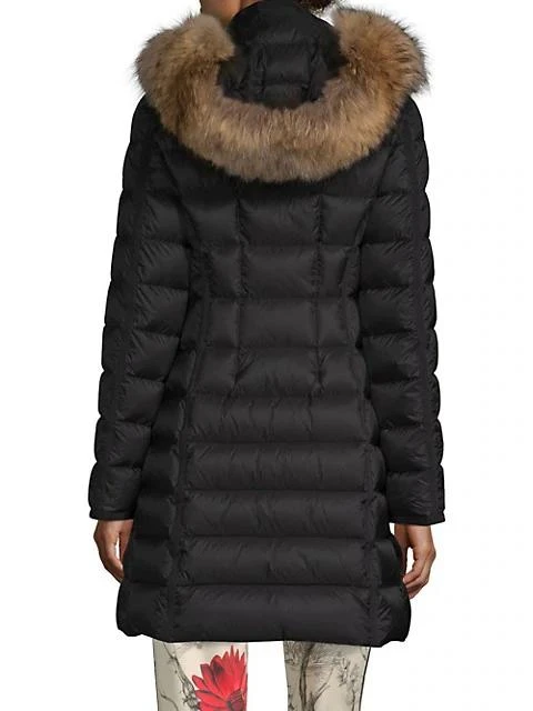 商品Moncler|Fur-Trim Hermifur Leger Coat,价格¥17384,第3张图片详细描述