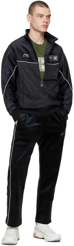 商品Li-Ning|Black Velvet Lounge Pants,价格¥331,第4张图片详细描述