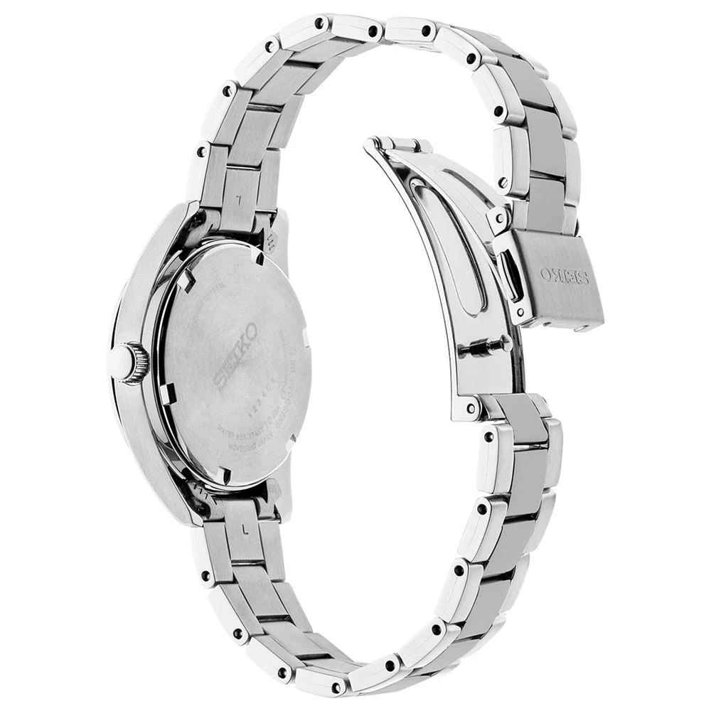 商品Seiko|Women's Essential Stainless Steel Bracelet Watch 29.8mm,价格¥1504,第2张图片详细描述