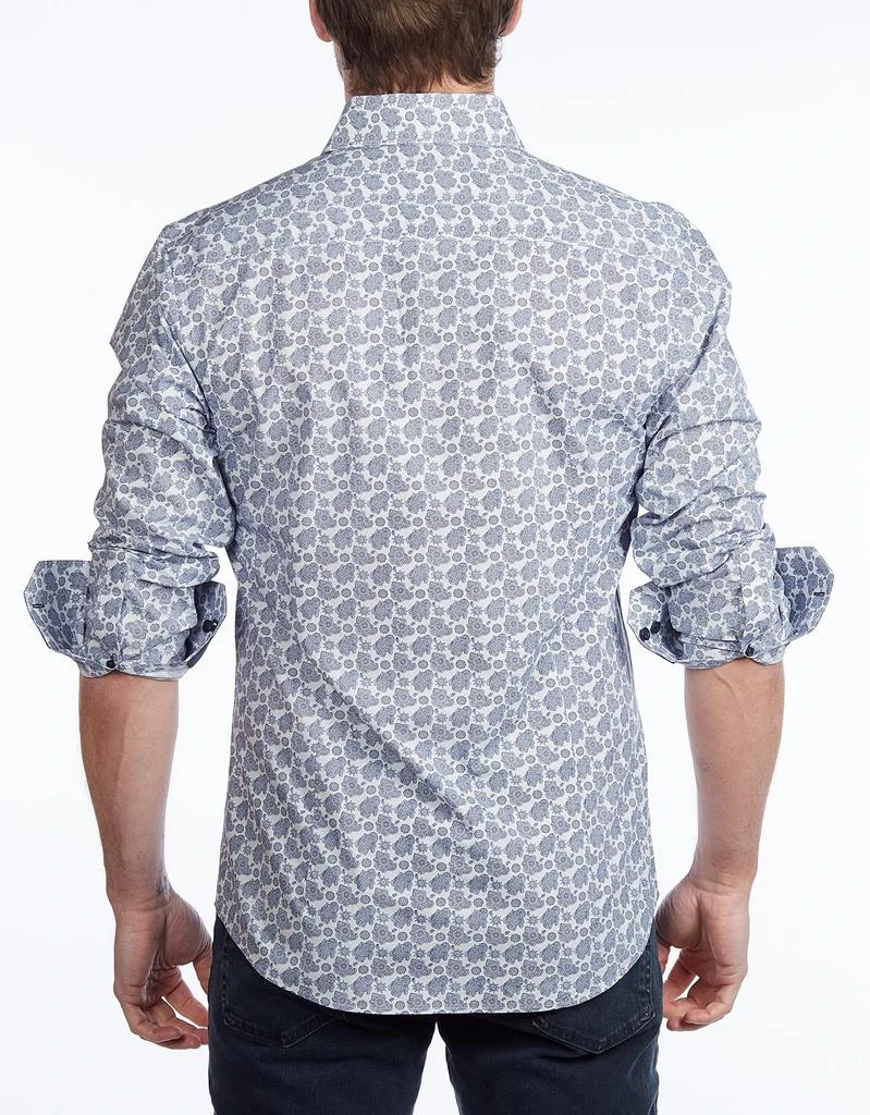 商品Levinas|Contemporary Fit Contrast Detailed Button Down,价格¥303,第2张图片详细描述